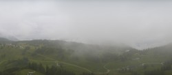 Archiv Foto Webcam Tauplitz: Blick Bergstation Schneiderkogel 13:00