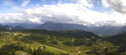 Archiv Foto Webcam Tauplitz: Blick Bergstation Schneiderkogel 15:00
