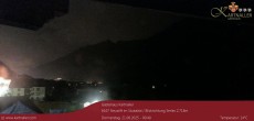 Archived image Webcam View towards Neustift and Serles / Stubai 23:00