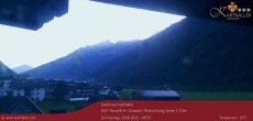 Archived image Webcam View towards Neustift and Serles / Stubai 07:00
