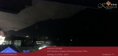 Archived image Webcam View towards Neustift and Serles / Stubai 01:00