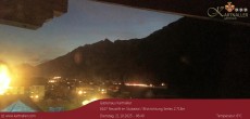 Archived image Webcam View towards Neustift and Serles / Stubai 05:00
