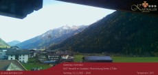 Archiv Foto Webcam Blick auf Neustift und Serles im Stubaital 09:00