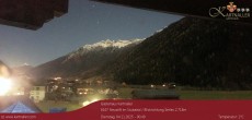 Archiv Foto Webcam Blick auf Neustift und Serles im Stubaital 23:00