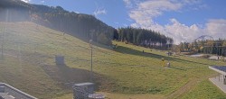 Archived image Webcam View from the Patscherkofel Base Station 09:00