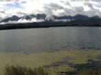 Archived image Webcam at Hopfen am See: Restaurant Fischerhütte 09:00