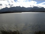 Archiv Foto Webcam Hopfensee: Restaurant Fischerhütte 13:00
