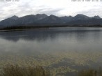 Archiv Foto Webcam Hopfensee: Restaurant Fischerhütte 07:00