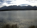 Archiv Foto Webcam Hopfensee: Restaurant Fischerhütte 13:00