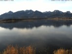 Archiv Foto Webcam Hopfensee: Restaurant Fischerhütte 07:00