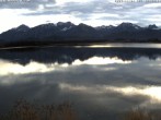 Archiv Foto Webcam Hopfensee: Restaurant Fischerhütte 15:00
