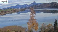 Archiv Foto Webcam Weißensee bei Füssen 15:00
