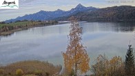 Archived image Webcam Weissensee - Füssen 09:00