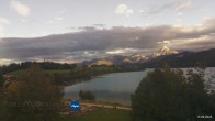 Archived image Webcam Hotel at Weissensee 17:00