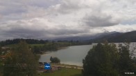 Archived image Webcam Hotel at Weissensee 11:00