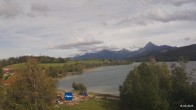 Archived image Webcam Hotel at Weissensee 15:00