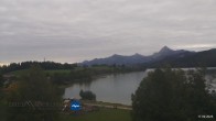 Archiv Foto Webcam Füssen: Blick vom Boutique-Hotel auf den Weißensee 07:00