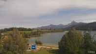 Archived image Webcam Hotel at Weissensee 13:00