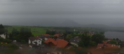 Archiv Foto Webcam Hopfensee - Blick Richtung Skigebiet Reutte-Hahnenkamm 06:00