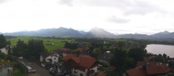 Archiv Foto Webcam Hopfensee - Blick Richtung Skigebiet Reutte-Hahnenkamm 09:00