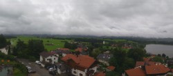 Archiv Foto Webcam Hopfensee - Blick Richtung Skigebiet Reutte-Hahnenkamm 09:00