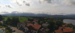 Archiv Foto Webcam Hopfensee - Blick Richtung Skigebiet Reutte-Hahnenkamm 04:00