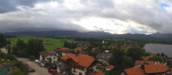 Archiv Foto Webcam Hopfensee - Blick Richtung Skigebiet Reutte-Hahnenkamm 07:00