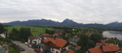 Archiv Foto Webcam Hopfensee - Blick Richtung Skigebiet Reutte-Hahnenkamm 07:00