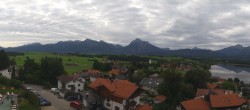 Archiv Foto Webcam Hopfensee - Blick Richtung Skigebiet Reutte-Hahnenkamm 09:00