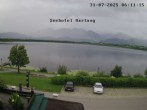 Archived image Webcam View from Seehotel Hartung to Hopfensee 06:00