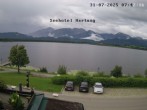 Archived image Webcam View from Seehotel Hartung to Hopfensee 07:00