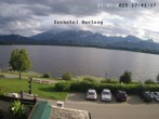 Archived image Webcam View from Seehotel Hartung to Hopfensee 17:00