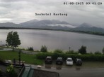 Archiv Foto Webcam Blick vom Seehotel Hartung auf den Hopfensee 09:00
