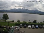 Archiv Foto Webcam Blick vom Seehotel Hartung auf den Hopfensee 13:00