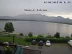 Archiv Foto Webcam Blick vom Seehotel Hartung auf den Hopfensee 06:00