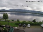 Archiv Foto Webcam Blick vom Seehotel Hartung auf den Hopfensee 07:00