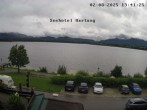 Archiv Foto Webcam Blick vom Seehotel Hartung auf den Hopfensee 13:00
