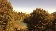 Archived image Webcam View Lech in Füssen 11:00