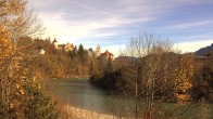 Archived image Webcam View Lech in Füssen 09:00