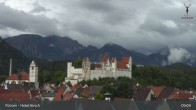 Archived image Webcam Füssen: High Palace 08:00