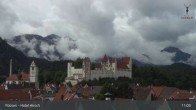 Archived image Webcam Füssen: High Palace 10:00