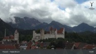 Archived image Webcam Füssen: High Palace 12:00