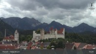 Archived image Webcam Füssen: High Palace 14:00