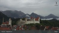 Archived image Webcam Füssen: High Palace 08:00