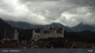 Archived image Webcam Füssen: High Palace 14:00