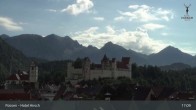 Archived image Webcam Füssen: High Palace 16:00