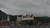 Archiv Foto Webcam Hohes Schloss in Füssen 10:00