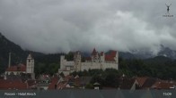 Archiv Foto Webcam Hohes Schloss in Füssen 14:00