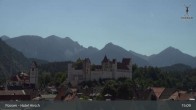 Archiv Foto Webcam Hohes Schloss in Füssen 09:00