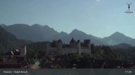 Archiv Foto Webcam Hohes Schloss in Füssen 11:00